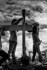 Street signage installation