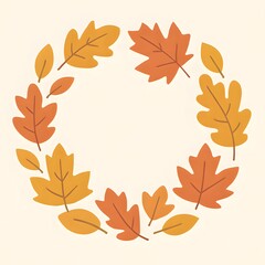 Autumn Leaves Frame