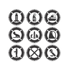 set of icons