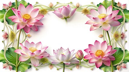 Fototapeta premium A vibrant collection of Hollyhocks in pink, crimson, and white hues resting beautifully