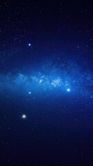 Deep space, milky way glow