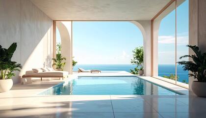 Luxury Coastal Villa with Infinity Pool and Ocean View