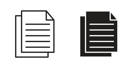 File icon for websites and mobile minimalistic flat design.