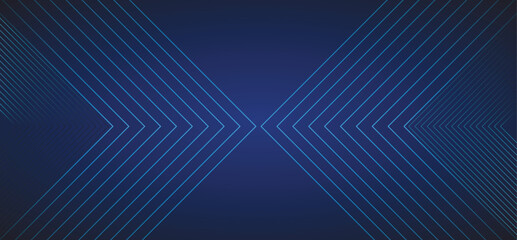 Gradient black background with wavy lines vector design. Futuristic technology concept. Horizontal banner template. Suit for poster, cover, banner, brochure, website
