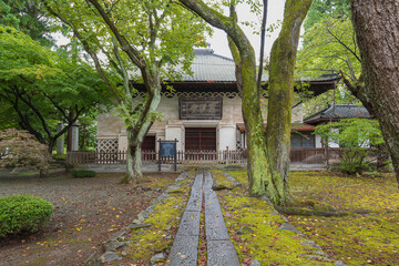 岩手 報恩寺の羅漢堂風景