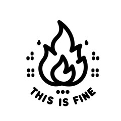 This is fine fire symbol