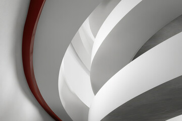 create photorealistic ultraminimalist image featuring modern website homepage design