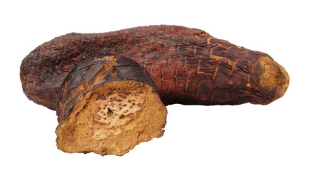 bush bread on transparent background, a traditional australian food.