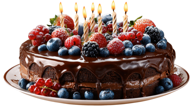 High angle view of cake with text against pink background