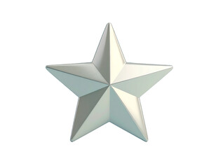 Obraz premium star flat design graphic element on black background 