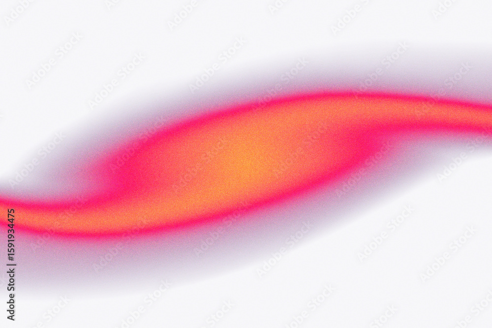 Poster png abstract orange noise grainy gradient transparent background, vibrant wavy gradient shape overla