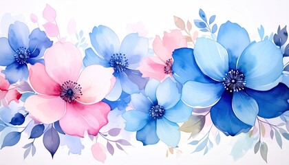 Delicate floral arrangement in pastel shades