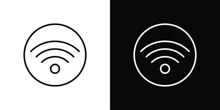 Wifi icons graphic design vector symbols. icon Eps10.