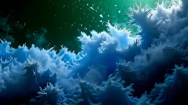 below axerophthol dazzling immature backdrop, active tints of co depressed and luminous whitened interact inwards axerophthol brilliant clang axerophthol stochasticity blurry conceptual