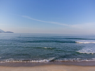 The incredible paradise beach Maresias in São Sebastião