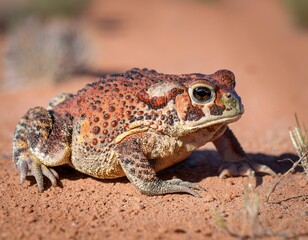 Fototapeta premium sonoran desert toad