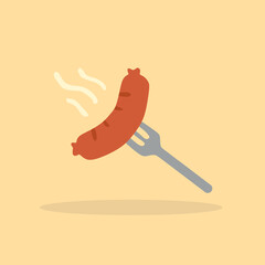 hot dog food advertisement design