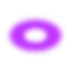 Glowing purple light effect, blur glowing circle round shape, gradient design element