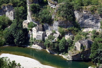 Castelbouc, Gorges du Tarn, Parc National des Cévennes, Parco Nazionale delle Cévennes, Lozère, Languedoc-Roussillon, Occitania, Francia
