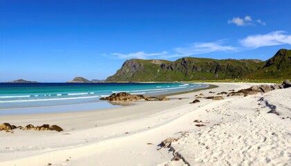 Pristine beach panorama