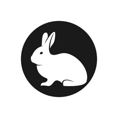 vector illustration of a rabbit