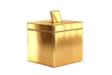 Golden ballot box election voting wealth luxury