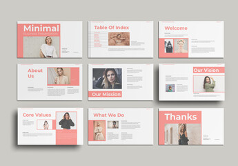 Minimal Business Proposal Presentation Template