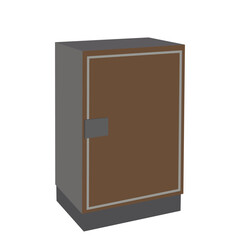 宅配ボックスのイラスト