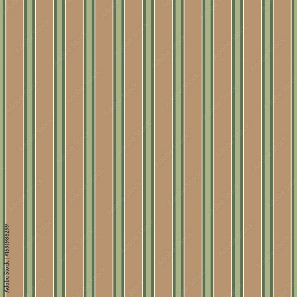 Wall mural seamless striped pattern.vertical stripes lines abstract repeat pattern in brown for fall, autumn.ve