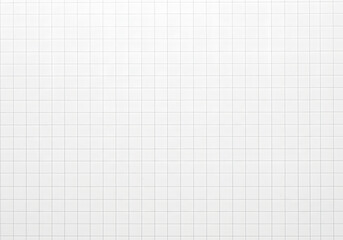 Clean White Grid Paper Background: Minimalist, Simple, Neutral Texture for Design Projects and Presentations.