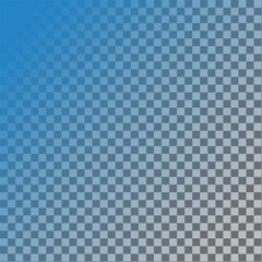 Blue gradient background. Transparency grid pattern. Upper left lighter. Shaded checkered texture.