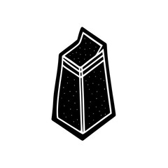 Sugar packet  icon on white background. Simple element from digital disruption collection.