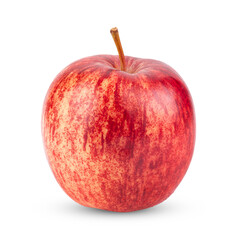 red apple isolated on transparent png ( Image from camera)
