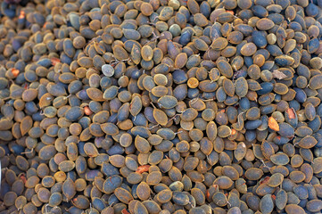Fruits selling on the street in Vietnam