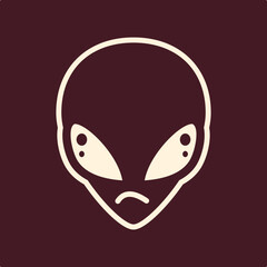 Alien trendy useful important vector Illustration design delightful colorful background