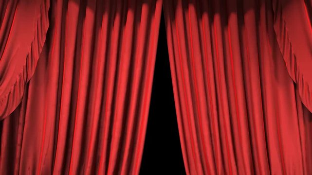 A curtain transition opens or closes like a curtain, smoothly revealing or hiding content with vertical or horizontal sliding motion.