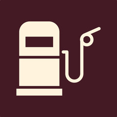 Gas Station trendy useful important vector Illustration design glorious colorful background
