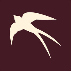 Bird trendy useful important vector Illustration design glorious colorful background