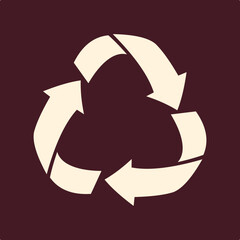 Recycling trendy useful important vector Illustration design glorious colorful background