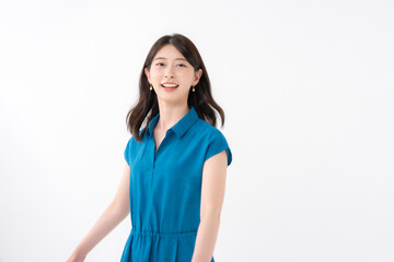 笑顔の女性