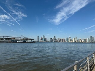 Orlando, New York, Manhattan, sunny day
