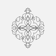 Ornament New Design Black And White