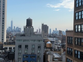 Fototapeta premium Orlando, New York, Manhattan, sunny day