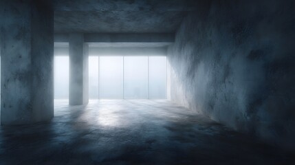 Obraz premium An empty high rise shell structure awaiting interior investment