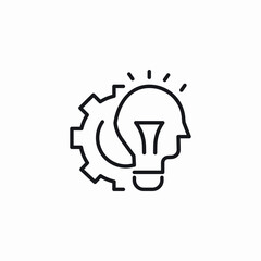 engineering idea icon sign vector