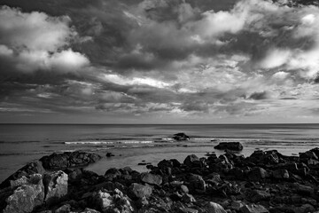夏の奄美大島の海の風景