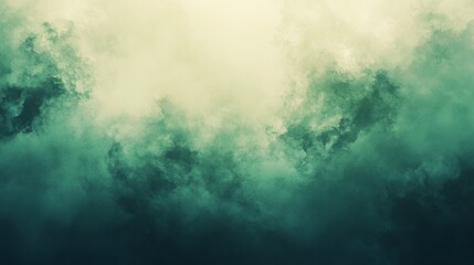 Obraz premium Abstract Green Haze Background with Texture and Light Effect