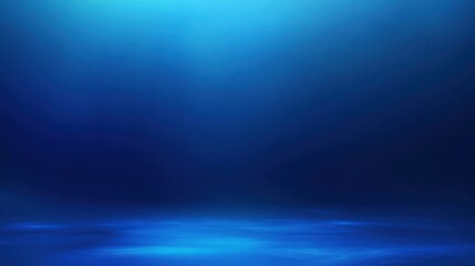 Obraz premium Deep ocean scene, light beams