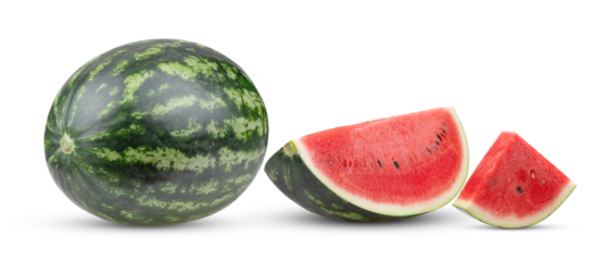 watermelon isolated on transparent png