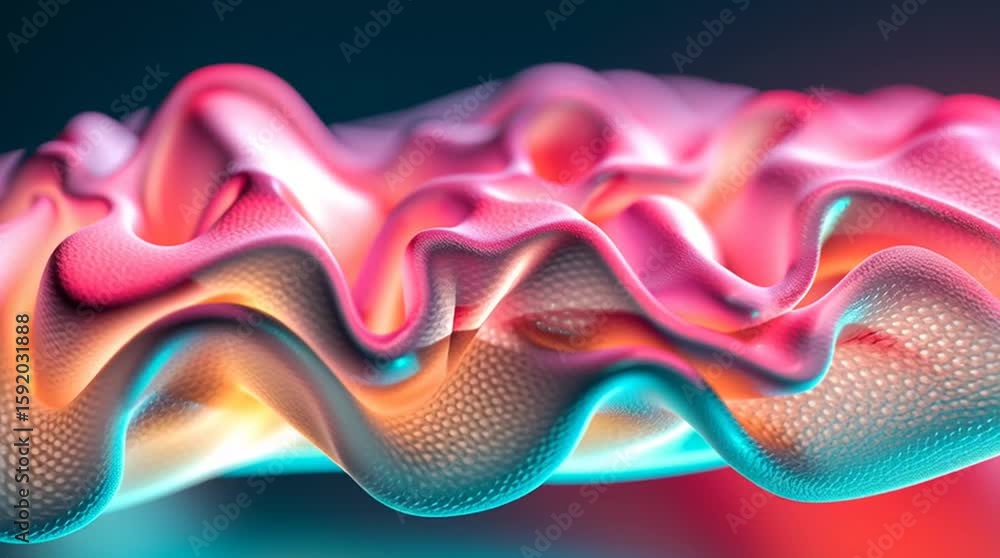 Poster captivating swirls of color and light create a mesmerizing visual experience